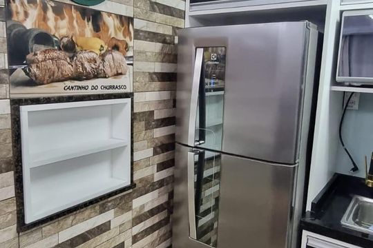 Cozinha de apartamento para alugar com 3 quartos, 76m² em Marechal Rondon, Canoas