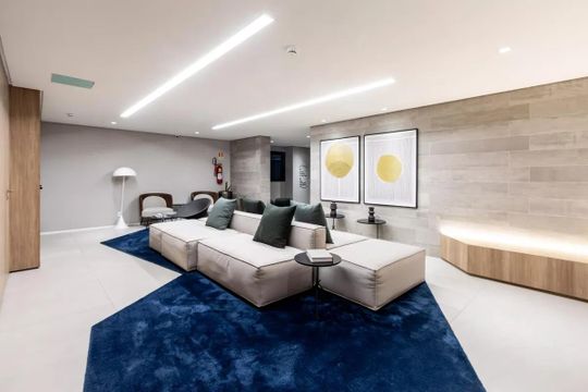 Hall social de apartamento para alugar com 1 quarto, 45m² em Perdizes, São Paulo