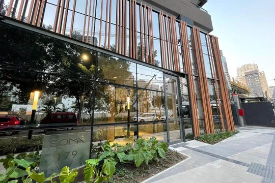 Fachada de apartamento para alugar com 1 quarto, 45m² em Perdizes, São Paulo