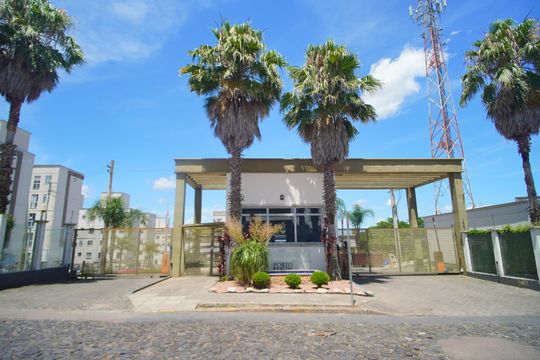 fachada de apartamento para alugar com 2 quartos, 50m² em Santo Andre, São Leopoldo