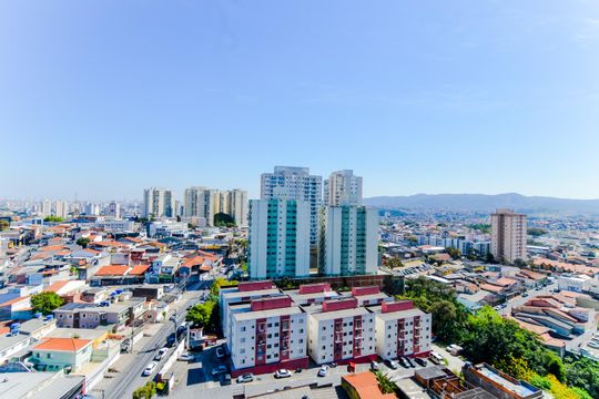 Vista da Cozinha de apartamento para alugar com 2 quartos, 66m² em Jardim Flor da Montanha, Guarulhos