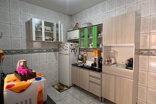 Cozinha de casa à venda com 2 quartos, 250m² em Jardim Felicidade, Belo Horizonte