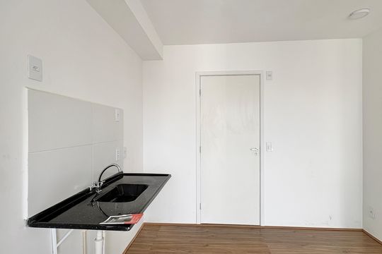 Cozinha de apartamento para alugar com 2 quartos, 38m² em Jardim das Gracas, São Paulo