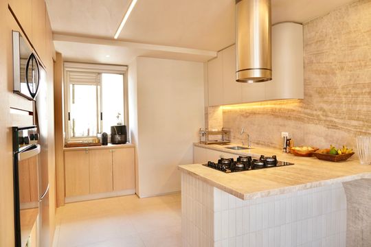 Cozinha  de apartamento à venda com 4 quartos, 135m² em Cruzeiro, Belo Horizonte