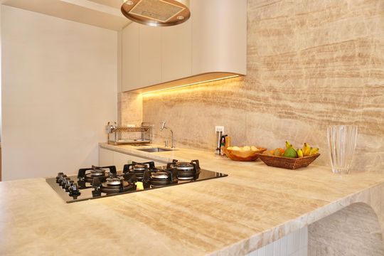 Cozinha  de apartamento à venda com 4 quartos, 135m² em Cruzeiro, Belo Horizonte