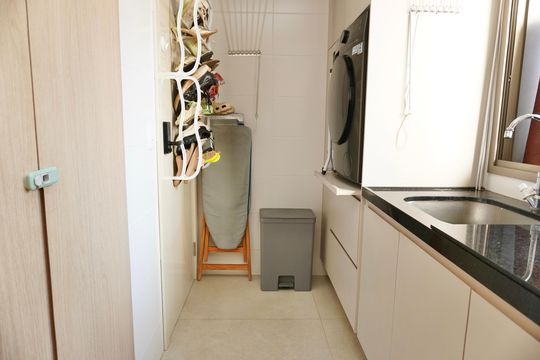 Área de Serviço de apartamento à venda com 4 quartos, 135m² em Cruzeiro, Belo Horizonte