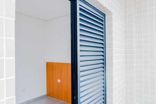 Varanda do Quarto de kitnet/studio para alugar com 1 quarto, 29m² em Jardim Ottawa, Guarulhos