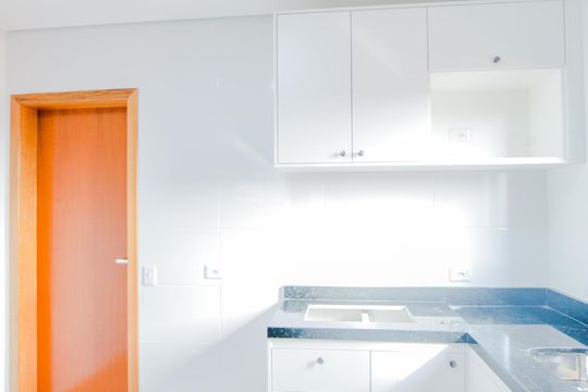 Cozinha e Área de Serviço de apartamento para alugar com 1 quarto, 26m² em Jardim Ottawa, Guarulhos