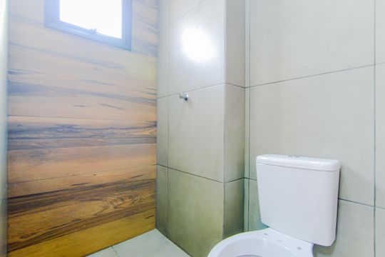 Banheiro de apartamento para alugar com 1 quarto, 26m² em Jardim Ottawa, Guarulhos