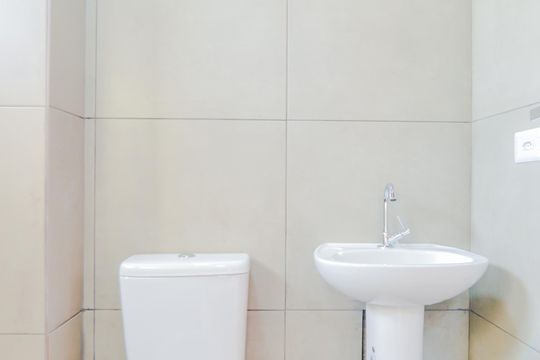 Banheiro  de apartamento para alugar com 1 quarto, 26m² em Jardim Ottawa, Guarulhos