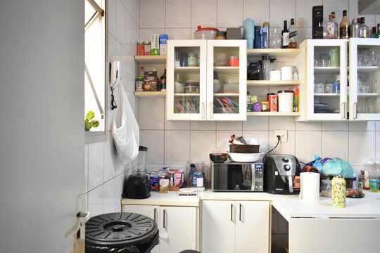 Cozinha de apartamento à venda com 3 quartos, 107m² em Vila Mariana, São Paulo
