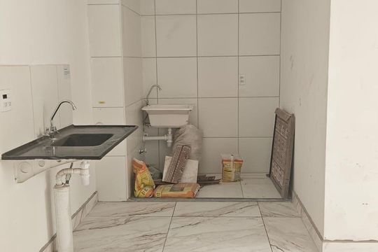 Cozinha de apartamento para alugar com 2 quartos, 38m² em Vila lobos, São Paulo