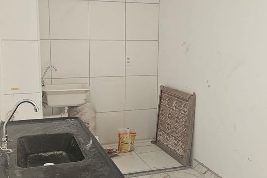Cozinha de apartamento para alugar com 2 quartos, 38m² em Vila lobos, São Paulo