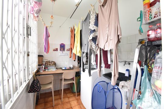 Área de Serviço de apartamento à venda com 3 quartos, 77m² em Bacacheri, Curitiba