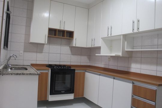 Cozinha de apartamento à venda com 2 quartos, 97m² em Santa Maria, São Caetano do Sul