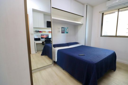 Quarto 1 de apartamento para alugar com 2 quartos, 52m² em Brotas, Salvador