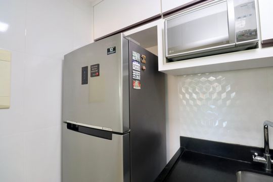 Cozinha de apartamento para alugar com 2 quartos, 52m² em Brotas, Salvador