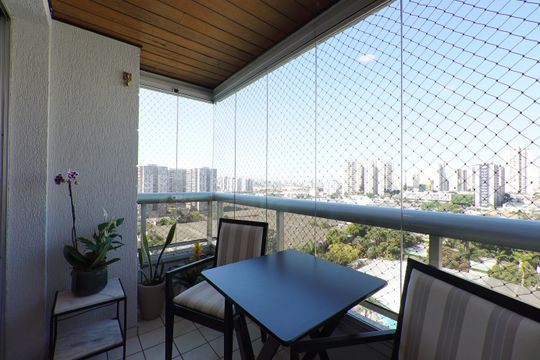 Varanda de apartamento para alugar com 4 quartos, 136m² em Ipiranga, São Paulo