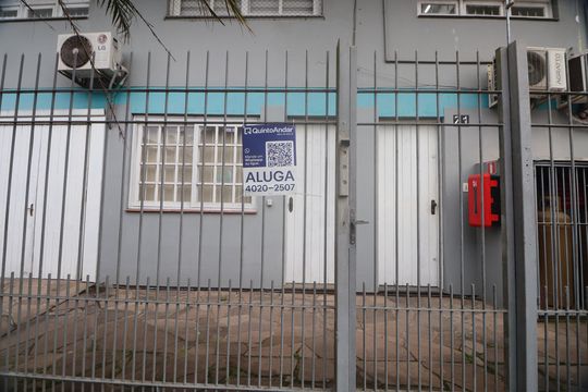 Placa de apartamento para alugar com 2 quartos, 79m² em Estância Velha, Canoas
