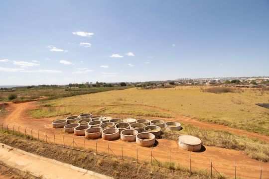 Vista da Sacada de apartamento à venda com 3 quartos, 62m² em Setor Ikeda, Brasília