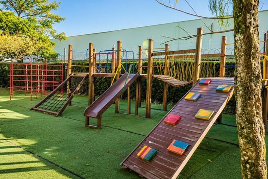 Área externa de apartamento para alugar com 2 quartos, 63m² em Centro, Canoas