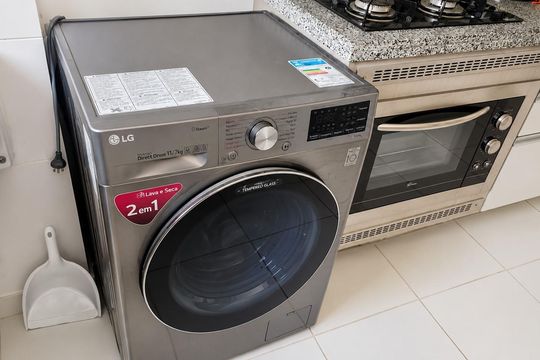 Área de serviço de apartamento para alugar com 2 quartos, 63m² em Centro, Canoas