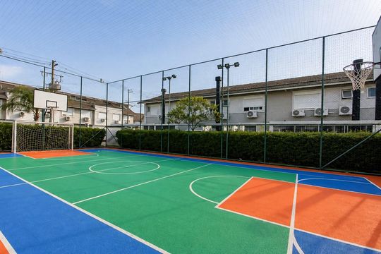 Área externa de apartamento para alugar com 2 quartos, 63m² em Centro, Canoas