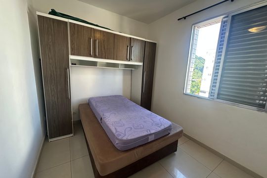 Quarto de apartamento para alugar com 1 quarto, 51m² em Centro, São Vicente