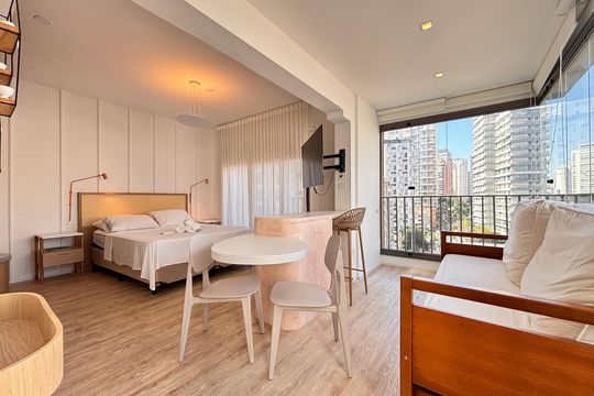 Kitnet/Studio para alugar com 1 quarto, 39m² em Vila Nova Conceição, São Paulo