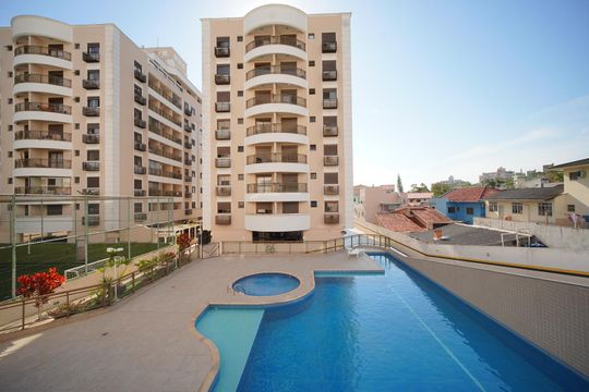 Piscina de apartamento para alugar com 2 quartos, 80m² em Pantanal, Florianópolis