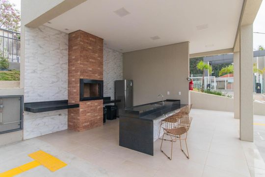 Área comum - Churrasqueira de apartamento para alugar com 2 quartos, 56m² em Camaquã, Porto Alegre