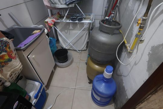 Área de Serviço de casa de condomínio para alugar com 2 quartos, 70m² em Niterói, Canoas