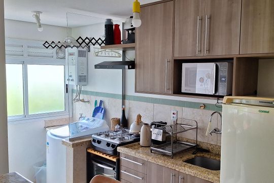 Cozinha de apartamento para alugar com 3 quartos, 66m² em Ipanema, Porto Alegre