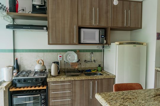 Cozinha de apartamento para alugar com 3 quartos, 66m² em Ipanema, Porto Alegre