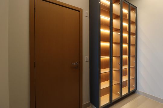 Cozinha de apartamento para alugar com 4 quartos, 265m² em Jardim Karaíba, Uberlândia