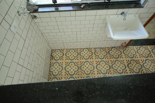 Área de serviço  de casa para alugar com 1 quarto, 52m² em Jardim Petroni, São Bernardo do Campo