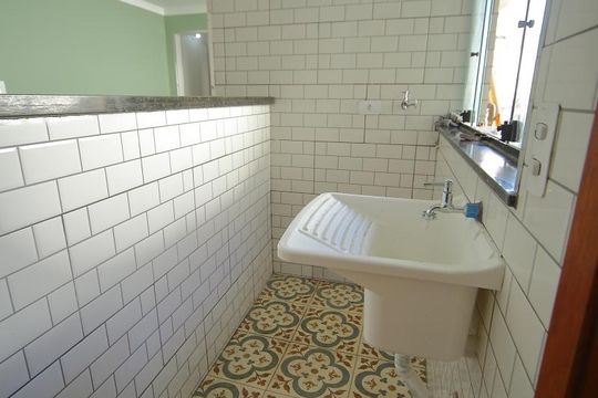 Área de serviço  de casa para alugar com 1 quarto, 52m² em Jardim Petroni, São Bernardo do Campo