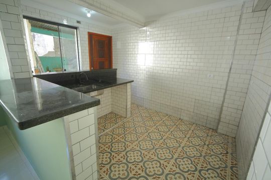 Cozinha  de casa para alugar com 1 quarto, 52m² em Jardim Petroni, São Bernardo do Campo