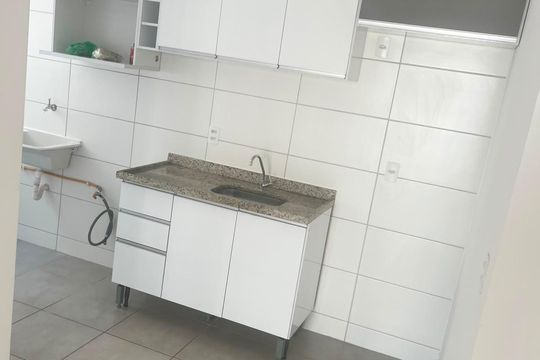 Cozinha de apartamento para alugar com 2 quartos, 52m² em Jardim Sao Sebastiao, Hortolândia