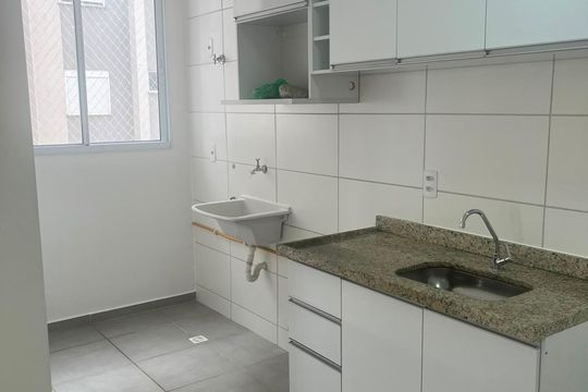 Cozinha de apartamento para alugar com 2 quartos, 52m² em Jardim Sao Sebastiao, Hortolândia