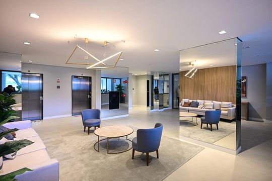 Hall Social de apartamento para alugar com 2 quartos, 59m² em Vila Progredior, São Paulo
