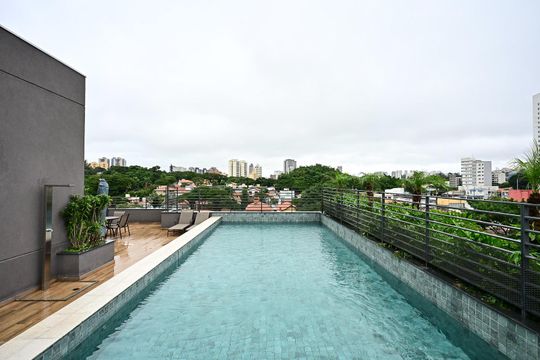 Piscina de apartamento para alugar com 2 quartos, 59m² em Vila Progredior, São Paulo