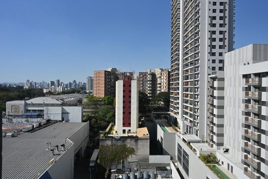 Vista do Quarto de apartamento para alugar com 2 quartos, 59m² em Vila Progredior, São Paulo