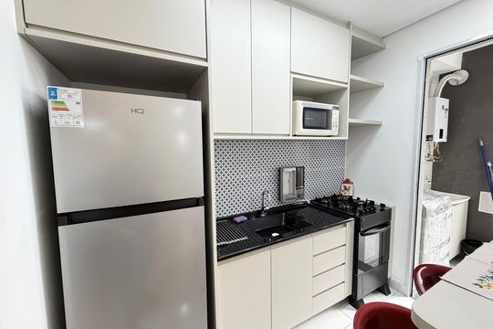 Cozinha de apartamento para alugar com 2 quartos, 36m² em Mooca, São Paulo