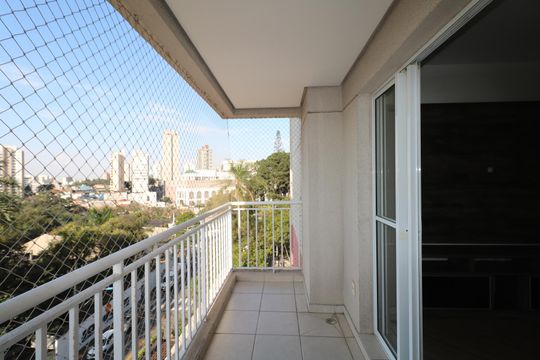 Varanda de apartamento à venda com 3 quartos, 78m² em Centro, Diadema