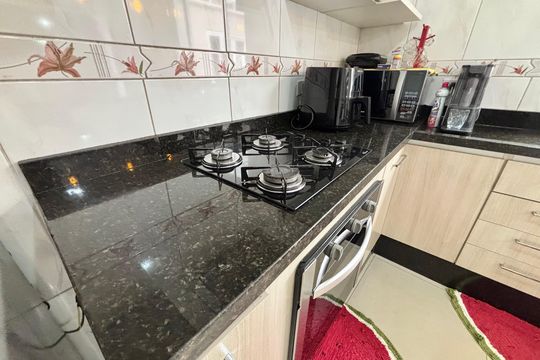 Cozinha de casa para alugar com 3 quartos, 130m² em Jardim Angelina, Ferraz de Vasconcelos