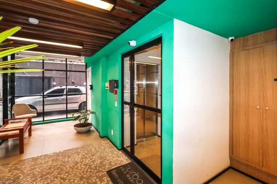 Hall de entrada de kitnet/studio à venda com 1 quarto, 28m² em Vila Mariana, São Paulo