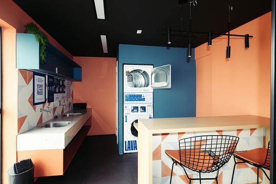 Área comum de kitnet/studio à venda com 1 quarto, 28m² em Vila Mariana, São Paulo
