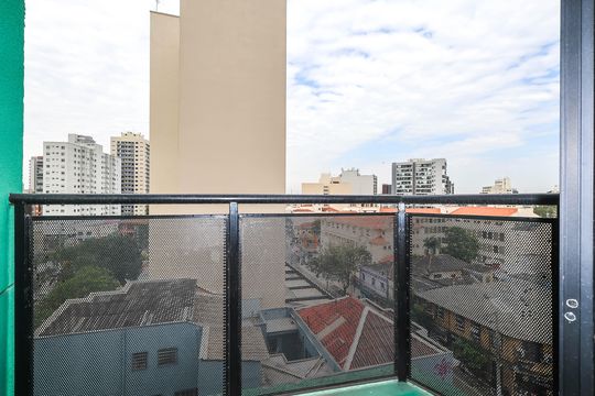 Sacada do Studio de kitnet/studio à venda com 1 quarto, 28m² em Vila Mariana, São Paulo