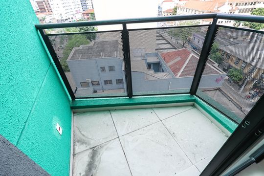Sacada do Studio de kitnet/studio à venda com 1 quarto, 28m² em Vila Mariana, São Paulo